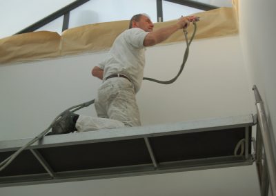 Binnenschilderwerk in Hilversum